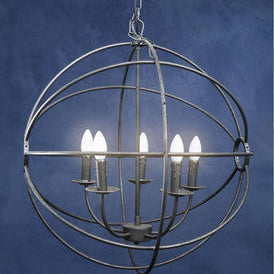 Orsina Orbital 5 Arm Small Pendant Light – Modern Compact Ceiling Light