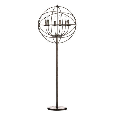 Orsina Orbital 6 Arm Floor Lamp – Modern Multi-Light Sculptural Lamp