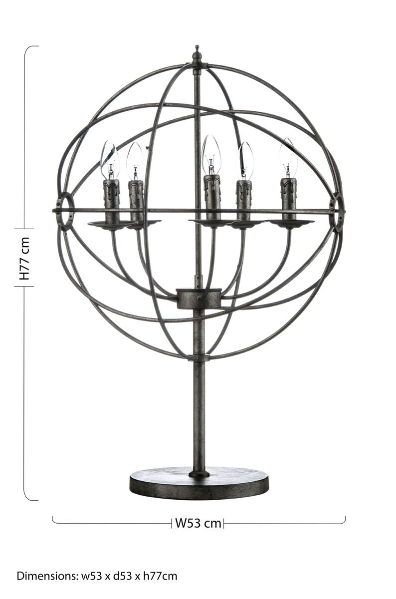 Orsina Orbital 5 Arm Table Lamp – Modern Sculptural Ambient Lighting