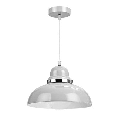 Orsina Vermont Flint Grey Bowl Pendant Light – Modern Kitchen Lighting