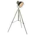 Orsina Industrial Revolution Matt Black Floor Lamp – Modern Lighting