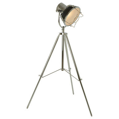 Orsina Industrial Revolution Matt Black Floor Lamp – Modern Lighting