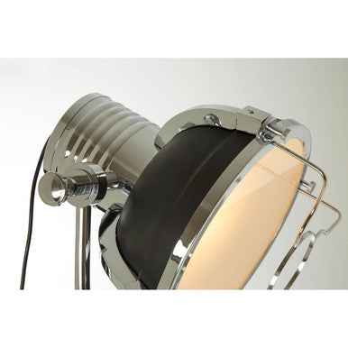 Orsina Industrial Revolution Matt Black Floor Lamp – Modern Lighting