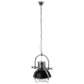 Orsina Industrial Revolution Black Metal Pendant Light for Kitchens