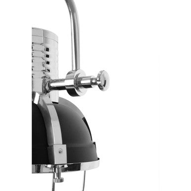 Orsina Industrial Revolution Black Metal Pendant Light for Kitchens