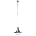 Orsina Industrial Chrome and Glass Pendant Light – Modern Kitchen Island