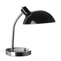 Orsina Osvaldo Black Metal Adjustable Desk Lamp | Modern Task Lighting