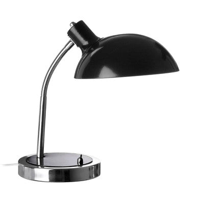 Orsina Osvaldo Black Metal Adjustable Desk Lamp | Modern Task Lighting