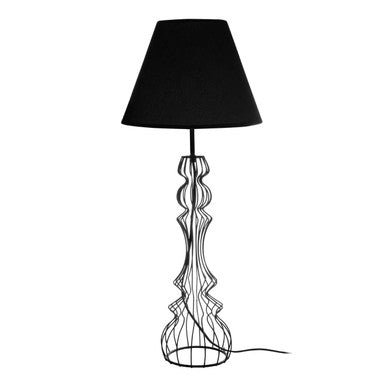 Orsina Chicago Black Table Lamp – Modern Bedside & Living Room Light