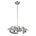 Orsina Jasper 4-Light Grey Shade Pendant Light for Kitchen Island