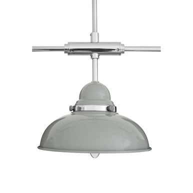Orsina Jasper 3-Light Pendant Light | Grey & Chrome Kitchen Lighting