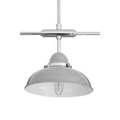 Orsina Jasper 3-Light Pendant Light | Grey & Chrome Kitchen Lighting