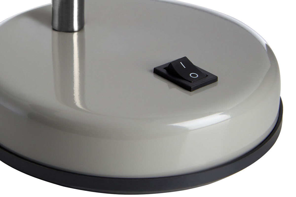 Orsina Flexi Grey Desk Lamp – Adjustable Modern Task Light for Study