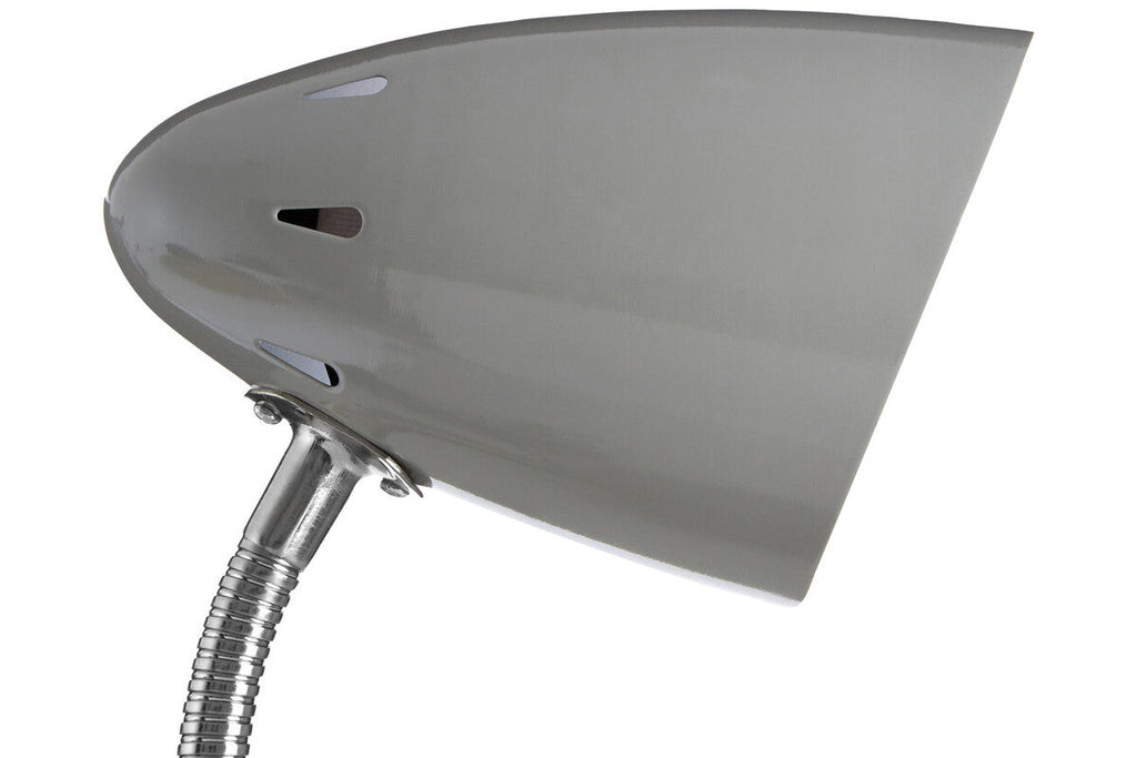 Orsina Flexi Grey Desk Lamp – Adjustable Modern Task Light for Study