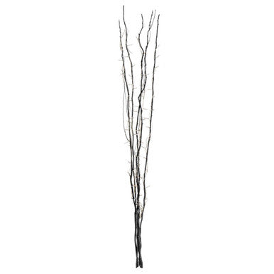 Orsina Ventana Black Twig Decorative String Lights - 80 LED Lights
