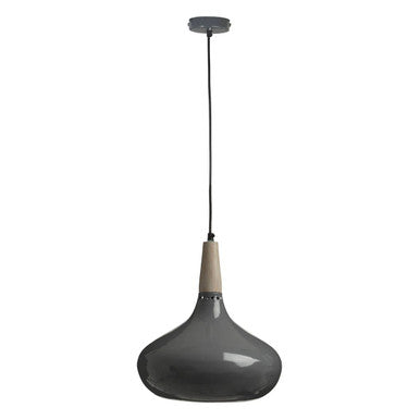 Orsina Stockholm Grey Pendant Light – Scandinavian Steel Task Lighting