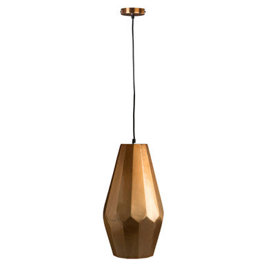 Orsina Stockholm Large Copper Pendant Light – Aluminium Finish
