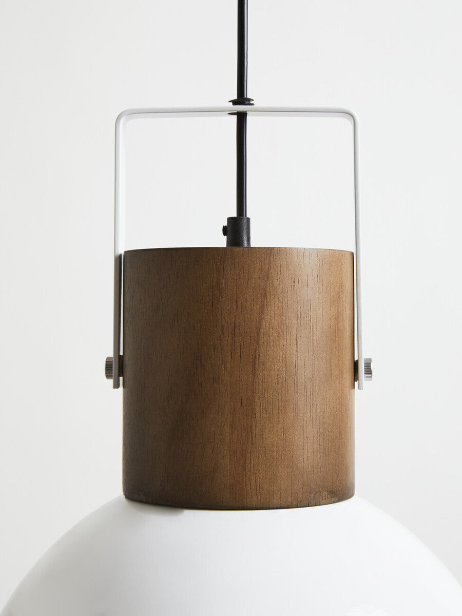 Orsina Stockholm White Pendant Light – Modern Scandinavian Metal Lamp