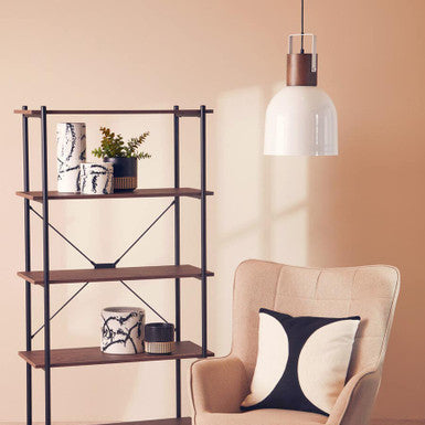 Orsina Stockholm White Pendant Light – Modern Scandinavian Metal Lamp