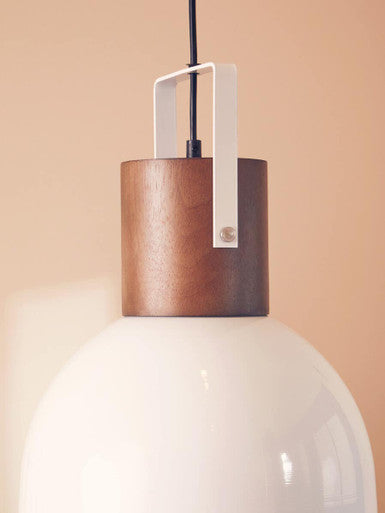 Orsina Stockholm White Pendant Light – Modern Scandinavian Metal Lamp