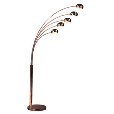 Orsina Zeus 5-Light Arched Floor Lamp – Modern Multi-Light Feature