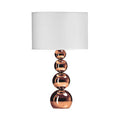 Orsina Cameo Touch Control Table Lamp – Modern Bedside Light with UK Plug