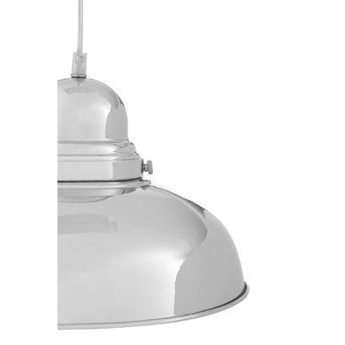 Orsina Jasper Chrome Bowl Pendant Light – Modern Kitchen Ceiling Lighting