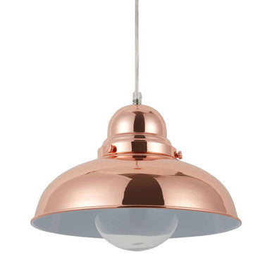 Orsina Jasper Bell Pendant Light – Copper Finish Modern Kitchen Lighting