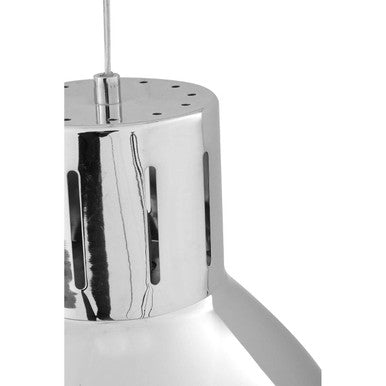 Orsina Jasper Bowl Pendant Light – Chrome Finish Modern Ceiling Fixture