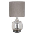 Orsina Lucia Grey Table Lamp – Modern Minimalist Bedside Lighting