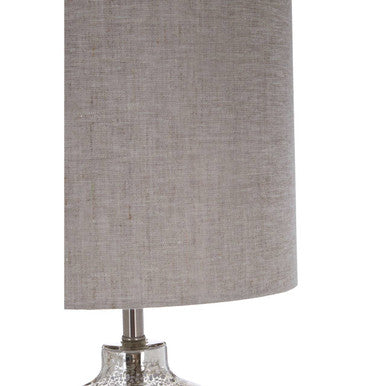 Orsina Lucia Grey Table Lamp – Modern Minimalist Bedside Lighting
