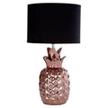 Orsina Tiziano Pineapple Copper Ceramic Table Lamp – Decorative Lighting