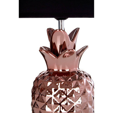Orsina Tiziano Pineapple Copper Ceramic Table Lamp – Decorative Lighting