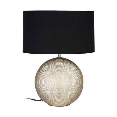 Orsina Whisper Table Lamp – Modern Black and Gold Luxury Lighting