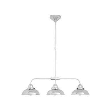 Orsina Jasper 3 Light Chrome Pendant – Modern Kitchen Island Lighting