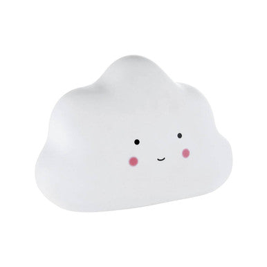 Orsina Ola Kids Cloud Ceramic Night Light – Pink Glossy Nursery Lamp