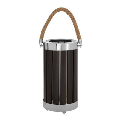 Orsina Brooke Black Wood and Metal Table Lamp – Modern Accent Light