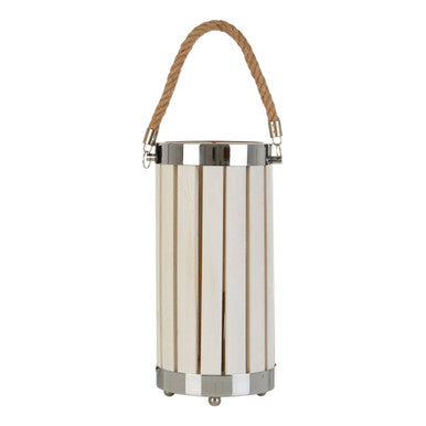 Orsina Brooke White Wood Table Lamp | Coastal Modern Lighting