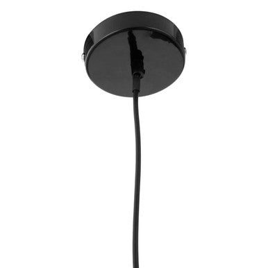 Orsina Blayne Black Metal and Wood Pendant Light – Modern Kitchen