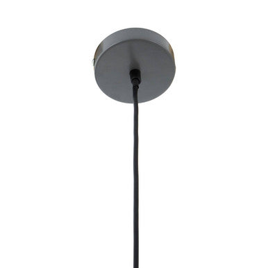Orsina Brant Grey Metal Pendant Light – Modern Bowl Kitchen Lighting