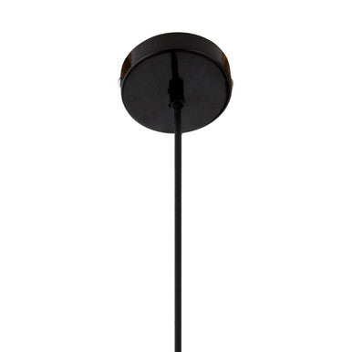 Orsina Brook Black Metal Pendant Light – Retro Bowl Industrial Lighting