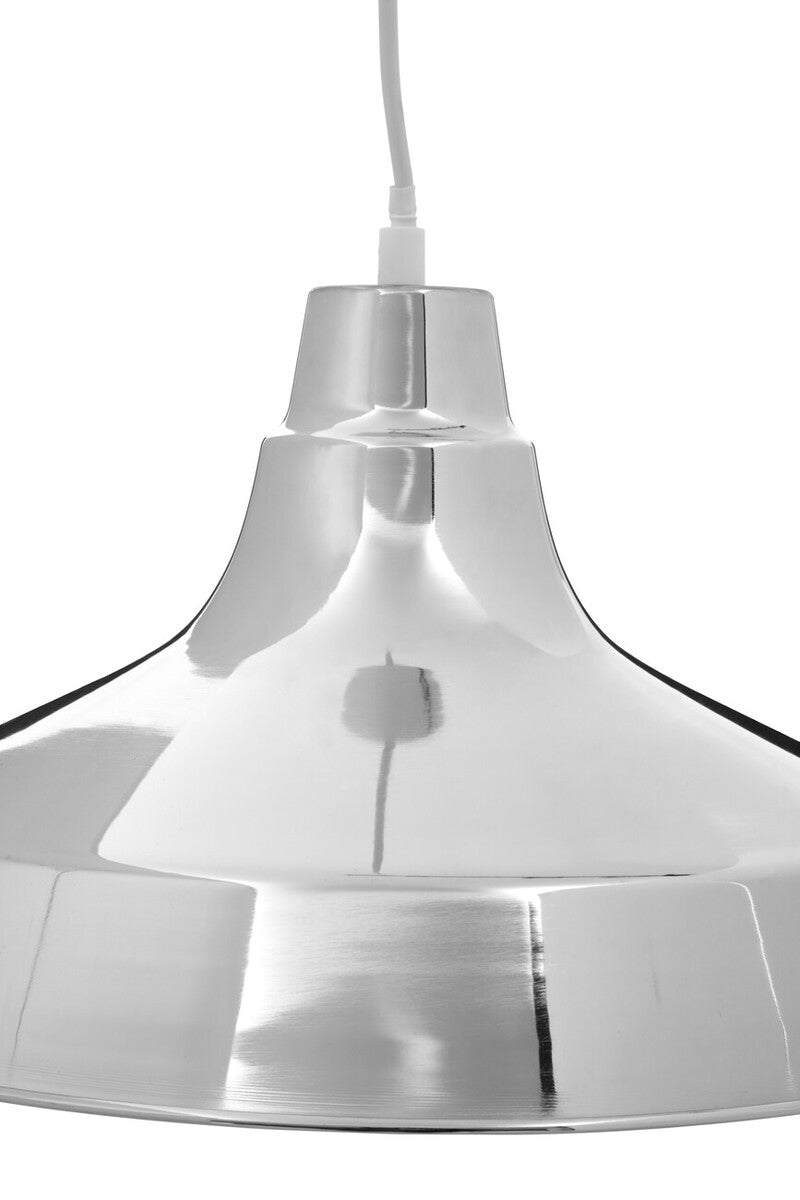 Orsina Brinn Chrome Metal Pendant Light – Modern Kitchen Task Lighting