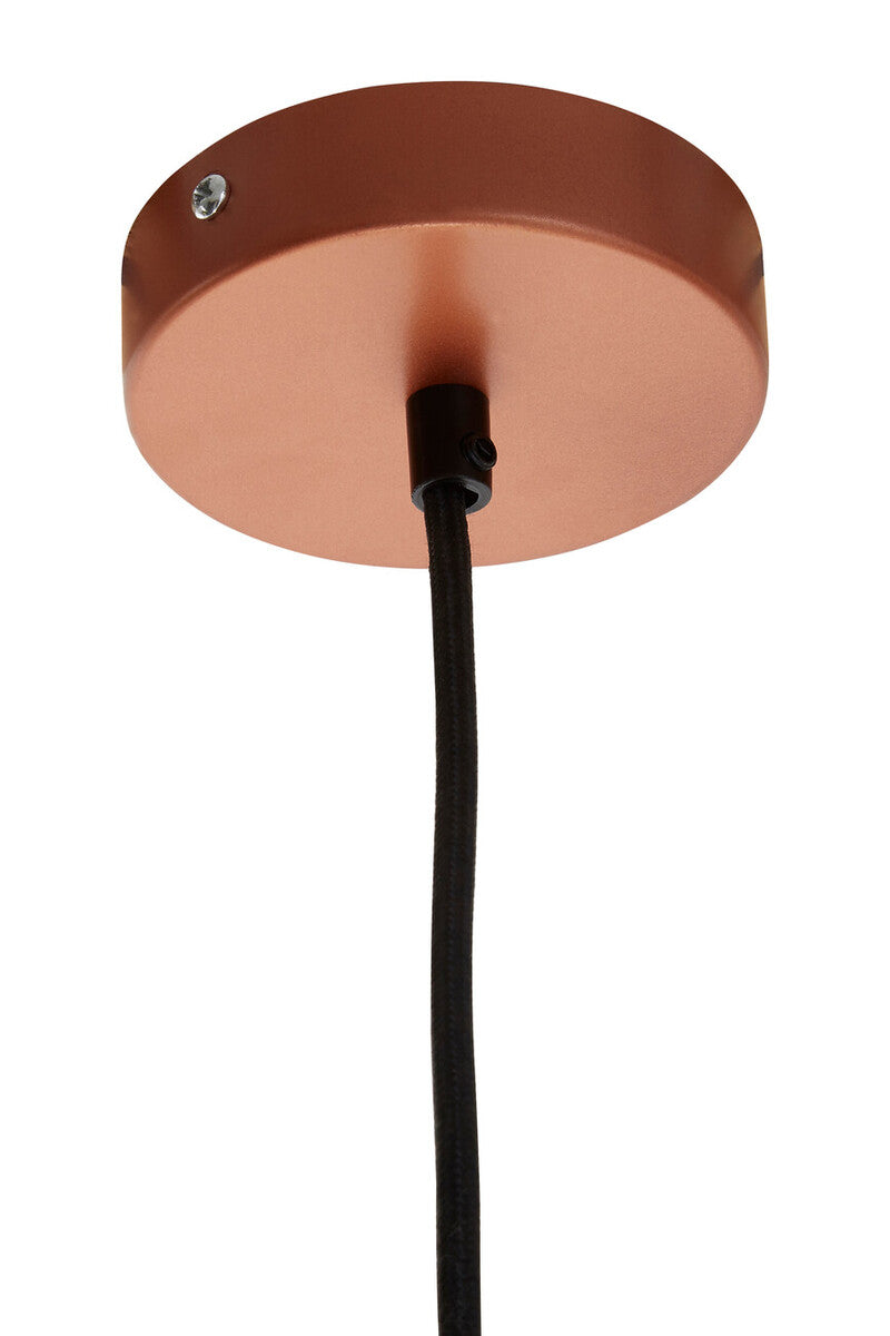 Orsina Bartol Copper Metal Wire Pendant Light – Geometric Geometric Shade