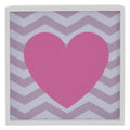 Orsina Pink Heart LED Light Box – Nursery Night Light & Wall Decor
