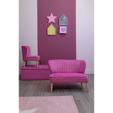 Orsina Pink Heart LED Light Box – Nursery Night Light & Wall Decor