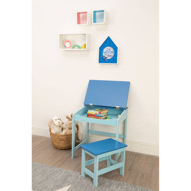 Orsina To The Moon & Back LED Light Box – Blue Space Nursery Wall Art