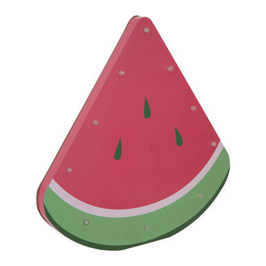 Orsina Watermelon LED Light Box – Pink Fruit Nursery Decor Lamp