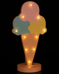Orsina Ice Cream LED Light Box – Pastel Kids Nursery Nightlight
