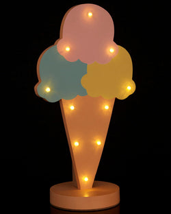 Orsina Ice Cream LED Light Box – Pastel Kids Nursery Nightlight