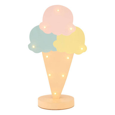 Orsina Ice Cream LED Light Box – Pastel Kids Nursery Nightlight
